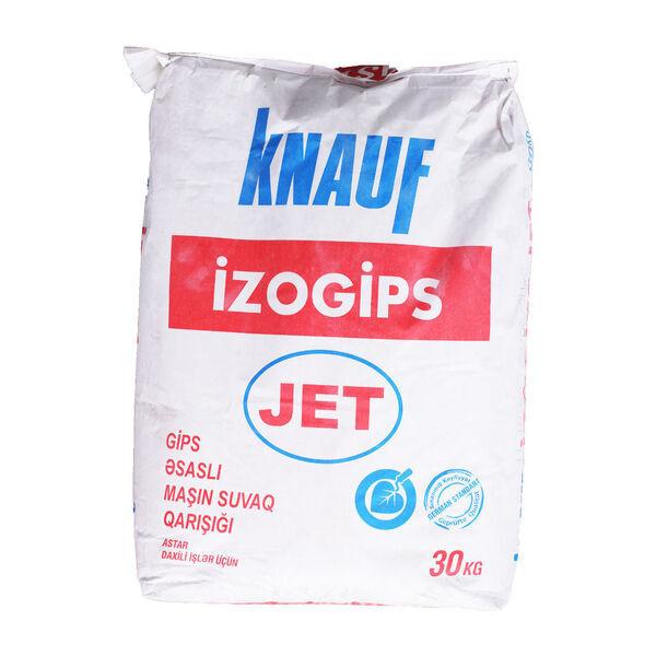 Knauf Izogips Jet ბათქაში, თეთრი, 30 კგ — ფითხი და ბათქაში